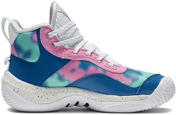 (Youth) Li-Ning Pioneer Team 'White Blue Pink' YKBR068-15 Order (Youth) Li-Ning Pioneer Team 'White Blue Pink' YKBR068-15