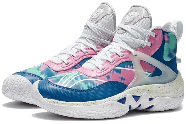(Youth) Li-Ning Pioneer Team 'White Blue Pink' YKBR068-15 Lookbook (Youth) Li-Ning Pioneer Team 'White Blue Pink' YKBR068-15