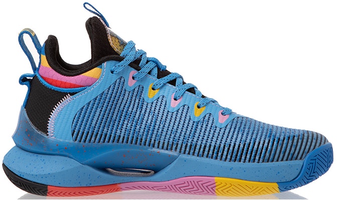 (Youth) Li-Ning Pioneer Yiling 'Blue Multi' YKBR048-5 Order (Youth) Li-Ning Pioneer Yiling 'Blue Multi' YKBR048-5