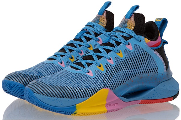 (Youth) Li-Ning Pioneer Yiling 'Blue Multi' YKBR048-5 Lookbook (Youth) Li-Ning Pioneer Yiling 'Blue Multi' YKBR048-5