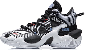 (Youth) Li-Ning Power 6 'Black Grey' YKBR036-5 (Youth) Li-Ning Power 6 'Black Grey' YKBR036-5