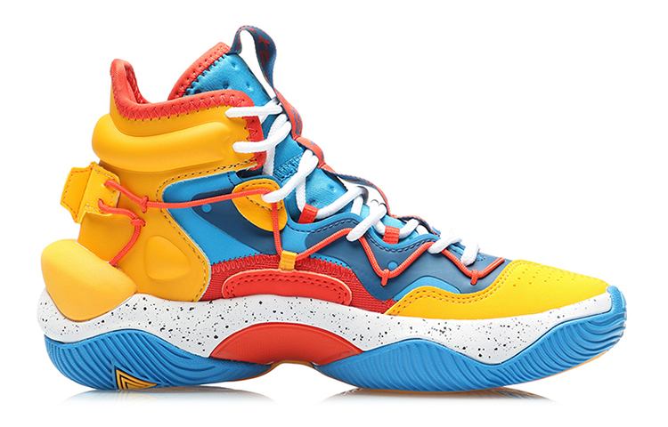Order (Youth) Li-Ning Power 6 High 'Blue Yellow' YKBR002-3