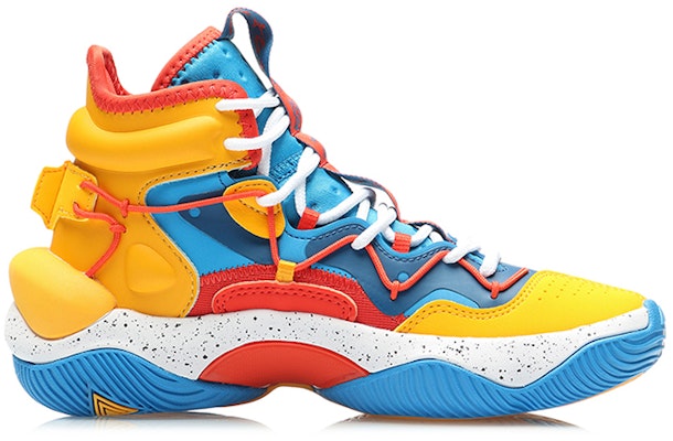 (Youth) Li-Ning Power 6 High 'Blue Yellow' YKBR002-3 Order (Youth) Li-Ning Power 6 High 'Blue Yellow' YKBR002-3
