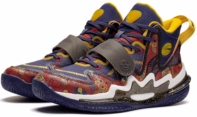 (JR) Li-Ning Premium 3 'Negro Rojo Amarillo' YKBT002-7 Lookbook (JR) Li-Ning Premium 3 'Negro Rojo Amarillo' YKBT002-7