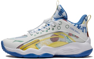 (Youth) Li-Ning Primary 2.5 'White Blue Yellow' YKBS018-3 (Youth) Li-Ning Primary 2.5 'White Blue Yellow' YKBS018-3