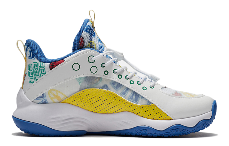 Order (JR) Li-Ning Primary 2.5 'Putih Biru Kuning' YKBS018-3