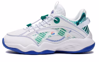 (Youth) Li-Ning Primary 2.5 'White Green Blue' YKBS052-53 (Youth) Li-Ning Primary 2.5 'White Green Blue' YKBS052-53