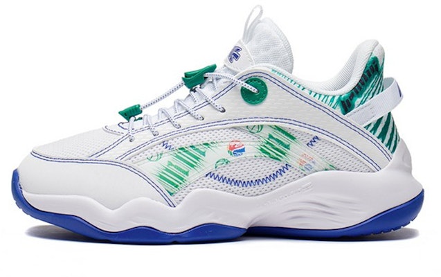 (JR) Li-Ning Primary 2.5 'Putih Hijau Biru' YKBS052-53 Buy (JR) Li-Ning Primary 2.5 'Putih Hijau Biru' YKBS052-53