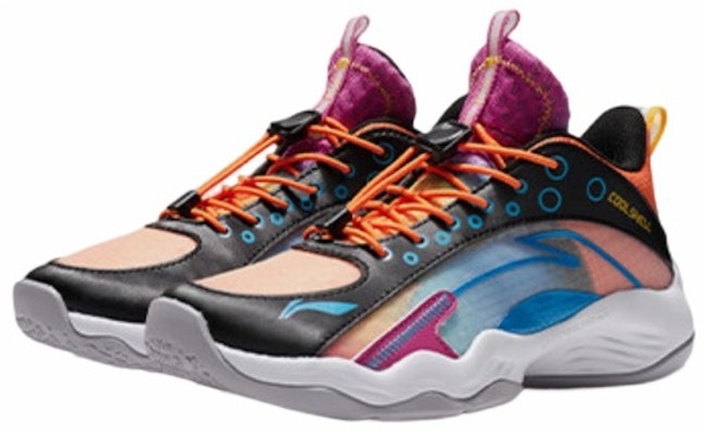(JR) Li-Ning Primary 2 'Hitam Oren' YKBS018-1 Lookbook (JR) Li-Ning Primary 2 'Hitam Oren' YKBS018-1