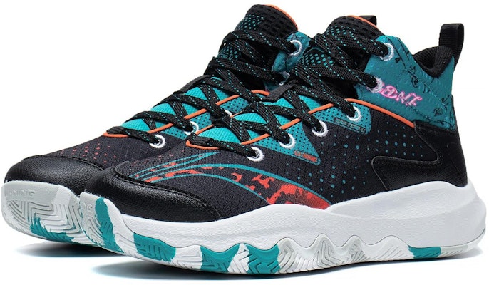 (JR) Li-Ning Primary 3.0 'Negro Verde' YKBT006-1 Lookbook (JR) Li-Ning Primary 3.0 'Negro Verde' YKBT006-1