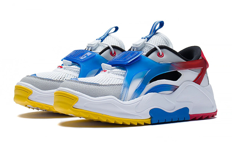 Lookbook (Youth) Li-Ning Qinyou 'White Grey Red' YKCS042-5