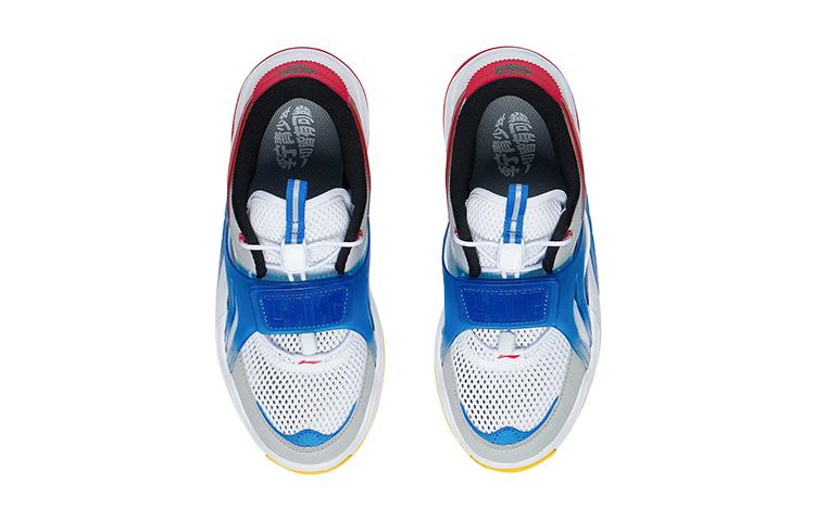 Shop (Youth) Li-Ning Qinyou 'White Grey Red' YKCS042-5