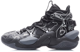 (Youth) Li-Ning Raid 6 High 'Black' YKBR002-5 (Youth) Li-Ning Raid 6 High 'Black' YKBR002-5