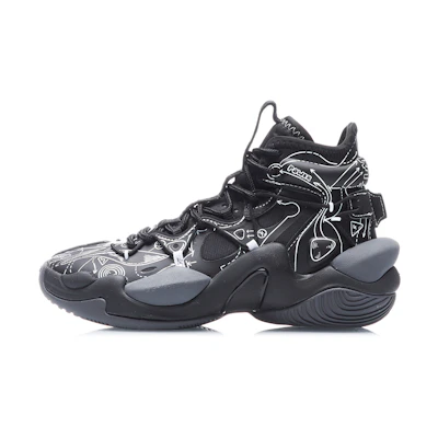 (Youth) Li-Ning Raid 6 High 'Black'