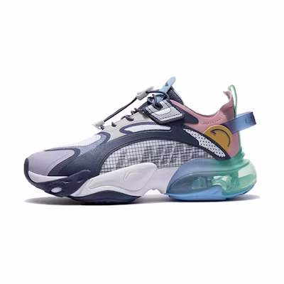 (Youth) Li-Ning Round Air Dimension Half-Palm Air Cushion Low 'Twilight Blue'