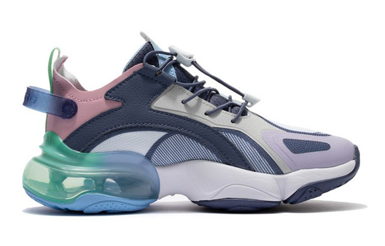 Order (Youth) Li-Ning Round Air Dimension Half-Palm Air Cushion Low 'Twilight Blue' YKCS004-2