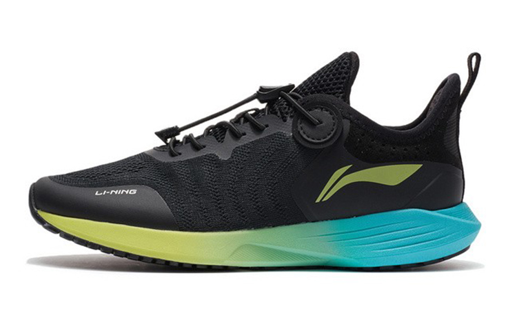 (Youth) Li-Ning Running Series Low 'Black Green'
