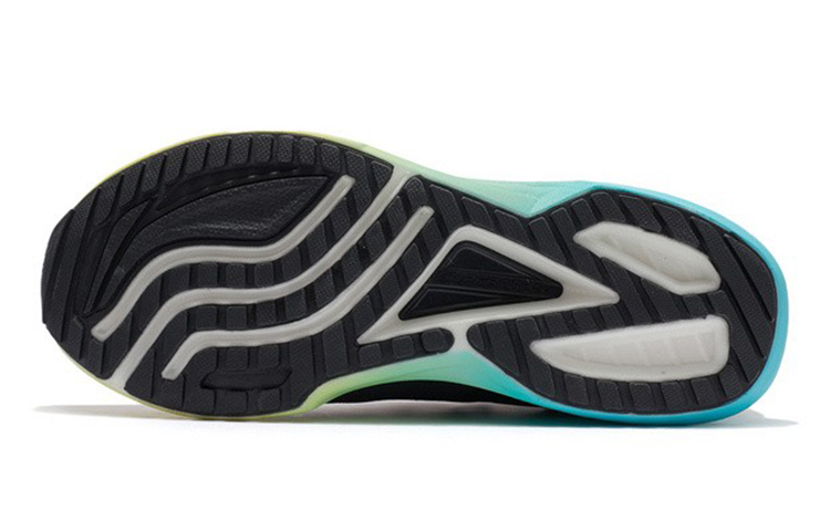 (Youth) Li-Ning Running Series Low 'Black Green' 圖 5
