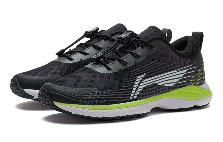 (Youth) Li-Ning Running Shoe Low 'Black' 圖 3