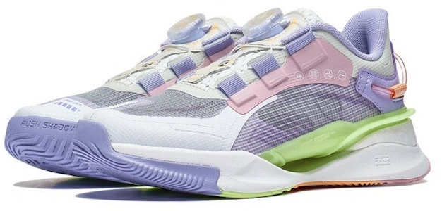 (JR) Li-Ning Rush Shadow 'Blanco Estándar y Púrpura Niebla Ligera' YKCT052-2 Lookbook (JR) Li-Ning Rush Shadow 'Blanco Estándar y Púrpura Niebla Ligera' YKCT052-2