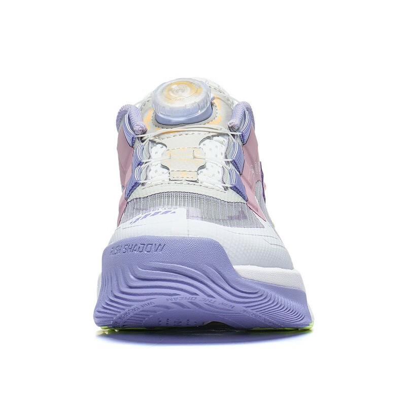 Shop (JR) Li-Ning Rush Shadow 'Blanco Estándar y Púrpura Niebla Ligera' YKCT052-2