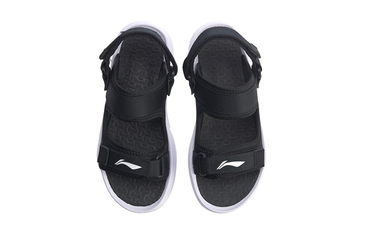 Shop (JR) Sandal Li-Ning 'Hitam' YKUQ016-1