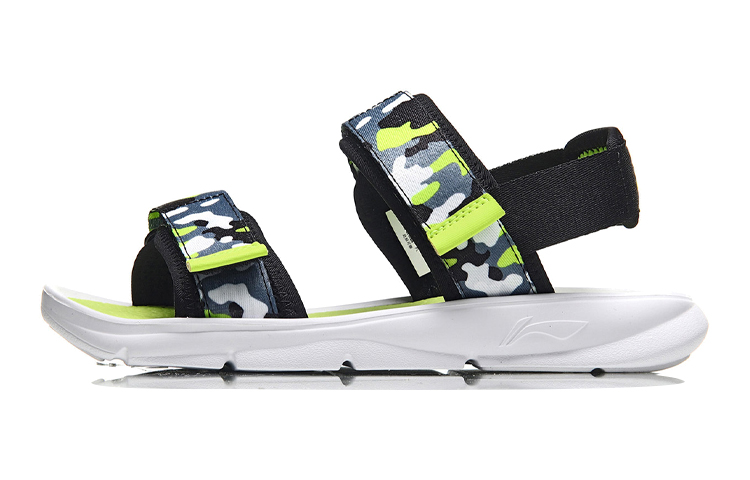 (Youth) Li-Ning Sandal 'Black Green Camo' YKUN002-1