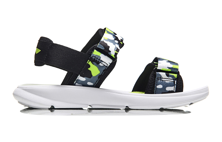 Order (Youth) Li-Ning Sandal 'Black Green Camo' YKUN002-1