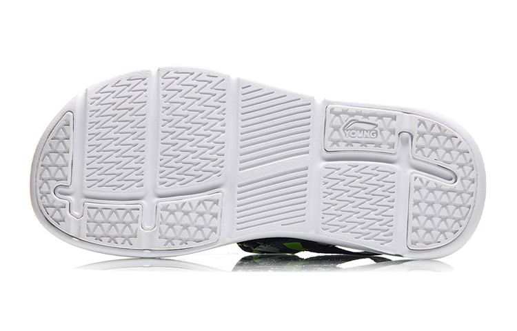 Purchase (Youth) Li-Ning Sandal 'Black Green Camo' YKUN002-1