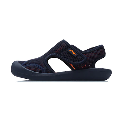 (Youth) Li-Ning Sandal 'Black Orange'