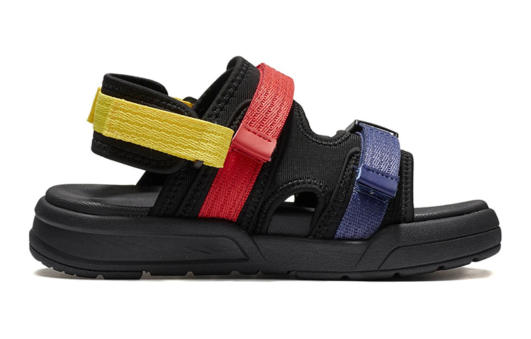 Order (Youth) Li-Ning Sandal 'Black Red Fashion' YKUS034-5