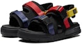 Lookbook (JR) Li-Ning Sandal 'Fesyen Hitam Merah' YKUS034-5