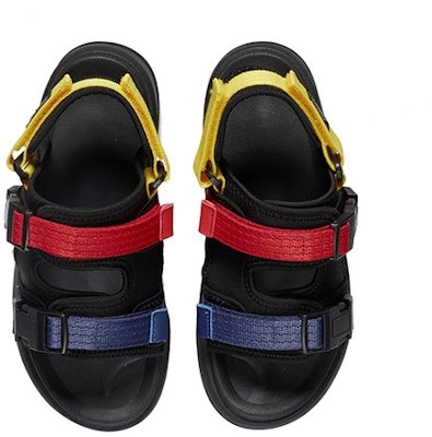 (JR) Li-Ning Sandal 'Fesyen Hitam Merah' YKUS034-5 Shop (JR) Li-Ning Sandal 'Fesyen Hitam Merah' YKUS034-5