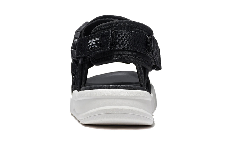 (Youth) Li-Ning Sandal 'Casual Black' 圖 6
