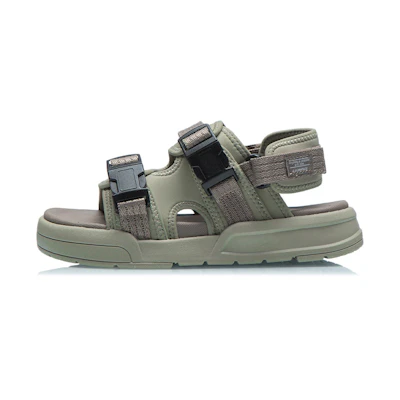 (Youth) Li-Ning Sandal 'Coca Green Black'