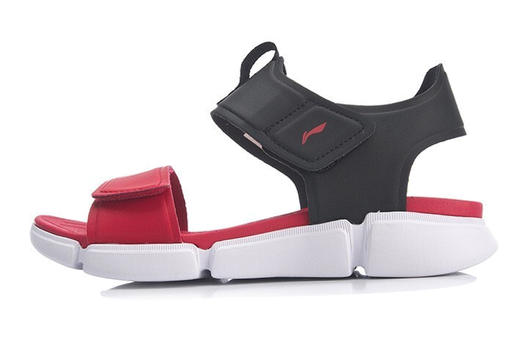 (Youth) Li-Ning Sandal 'Red Black Buckle' YKUP014-5