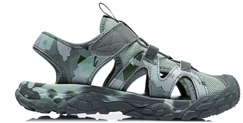 (Youth) Li-Ning Sandals 'Camo Foam Green' YKUR012-1 Order (Youth) Li-Ning Sandals 'Camo Foam Green' YKUR012-1