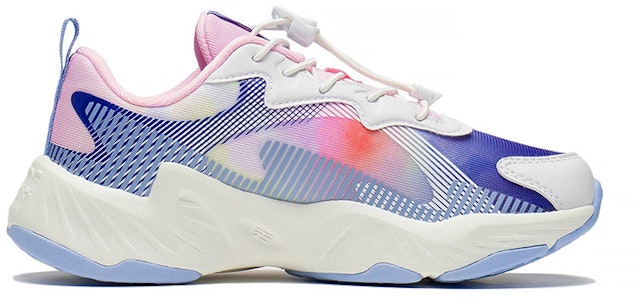 大童 LiNing李寧 暗夜精靈 2.0 耐磨休閒運動鞋 白藍粉 Order 大童 LiNing李寧 暗夜精靈 2.0 耐磨休閒運動鞋 白藍粉