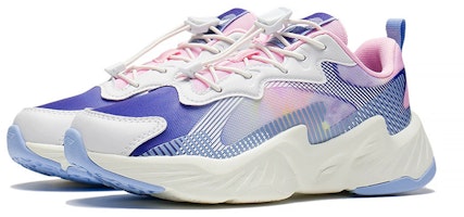 大童 LiNing李寧 暗夜精靈 2.0 耐磨休閒運動鞋 白藍粉 Lookbook 大童 LiNing李寧 暗夜精靈 2.0 耐磨休閒運動鞋 白藍粉