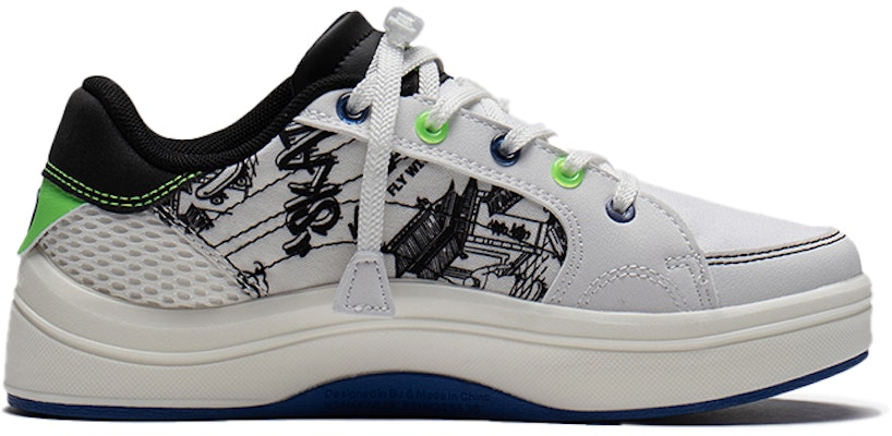 (JR) 리닝 쉐도우 로우 '화이트 블랙' YKCS040-3 Order (JR) 리닝 쉐도우 로우 '화이트 블랙' YKCS040-3