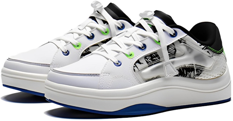 (JR) 리닝 쉐도우 로우 '화이트 블랙' YKCS040-3 Lookbook (JR) 리닝 쉐도우 로우 '화이트 블랙' YKCS040-3