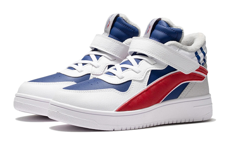 Lookbook (Youth) Li-Ning Shaohua Mid 'Blue Red' YKCR184-23