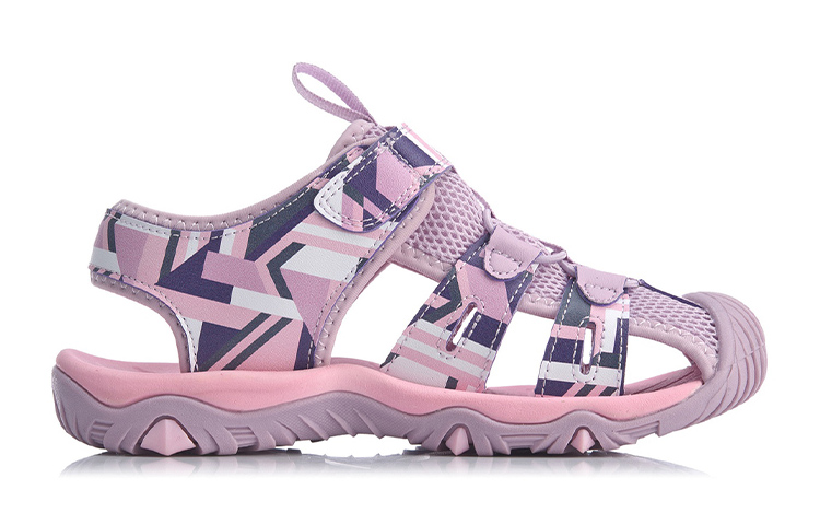 Order (JR) Sandales Li-Ning Simples ''Orchidée Papillon Violet'' YKUQ012-2
