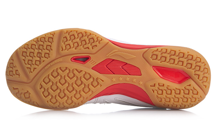 Purchase (JR) Li-Ning Sneaker ''Wit Rood'' APTP004-1