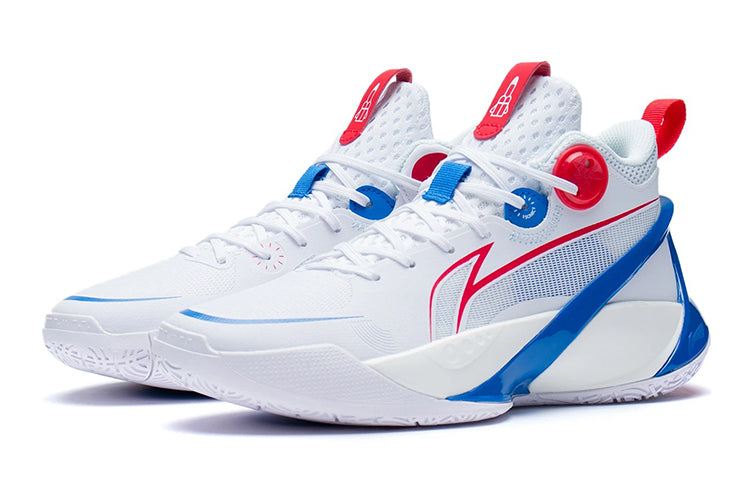 Lookbook (JR) Li-Ning Sonic 10 V1 Low 'Blanco Azul' ABPS013-4