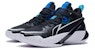 (JR) Li-Ning Sonic 10 V1 Mid 'Hitam Biru' YKBS022-5