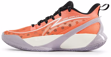 (Youth) Li-Ning Sonic 10 V2 Low 'Coral Red' ABPS033-3 (Youth) Li-Ning Sonic 10 V2 Low 'Coral Red' ABPS033-3