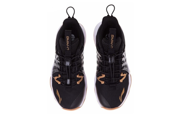 Lookbook (Youth) Li-Ning Sonic 7 'Black Gum' YKBR026-7