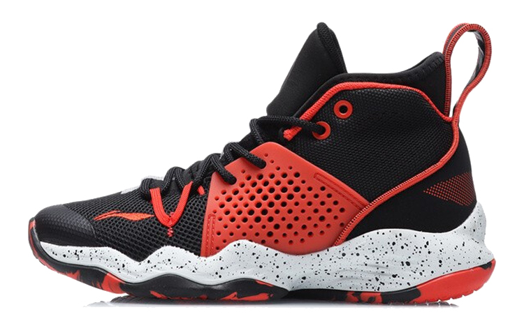 (Youth) Li-Ning Sonic 8 'Black Red' YKBR012-5