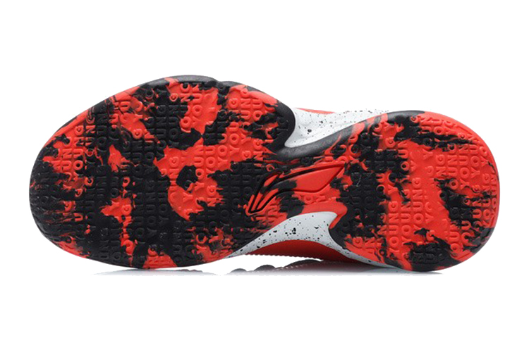 Shop 大童 LiNing 李寧 音速8 減震防滑 高筒 籃球鞋 黑紅